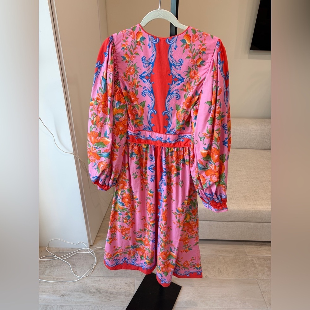Farm Rio: Orange Sicily Flowers Scarf Mini
Dress - Picture 5 of 10